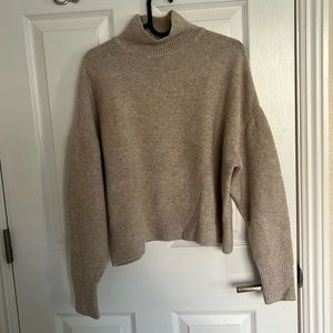 Diesel Cream Knit Turtleneck